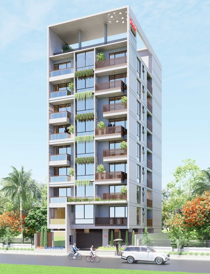 Apartment in dhaka, 4 bedroom flat in jolshiri abashon