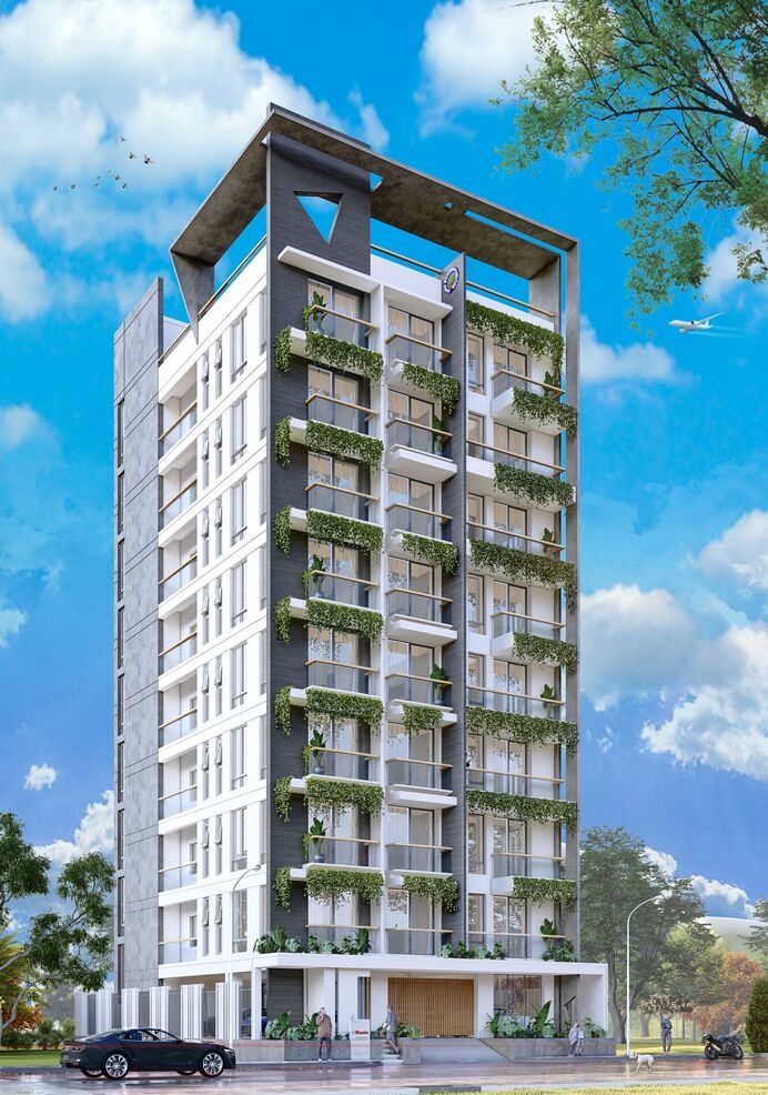 Flat in jolshiri abashon
