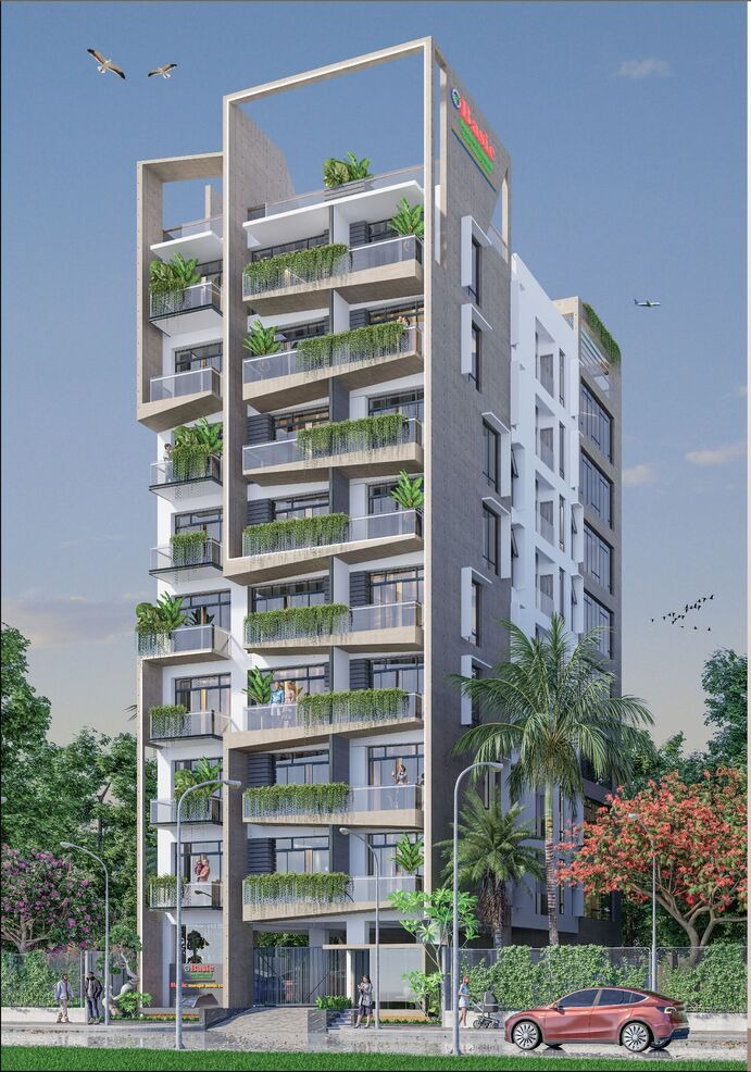 Buy flat in dhaka. 4 Bedroom apartment in jolshiri abashon